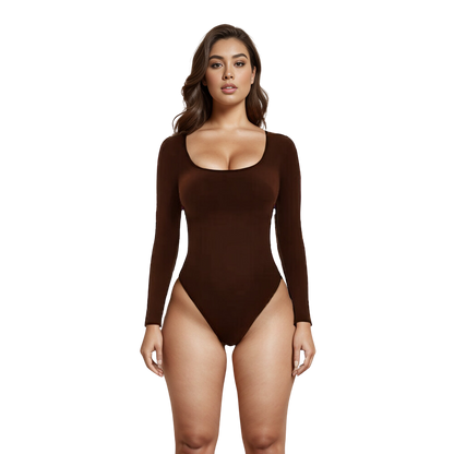 Long Sleeve Shaping Bodysuit