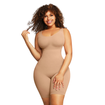 Mid-Thigh Sculpting Bodysuit abc zS